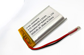 3.7V 103048 1500mAh 眼部按摩仪伟德在线体育官网