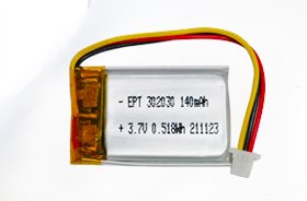 3.7V 302030 140mAh GPS伟德在线体育官网